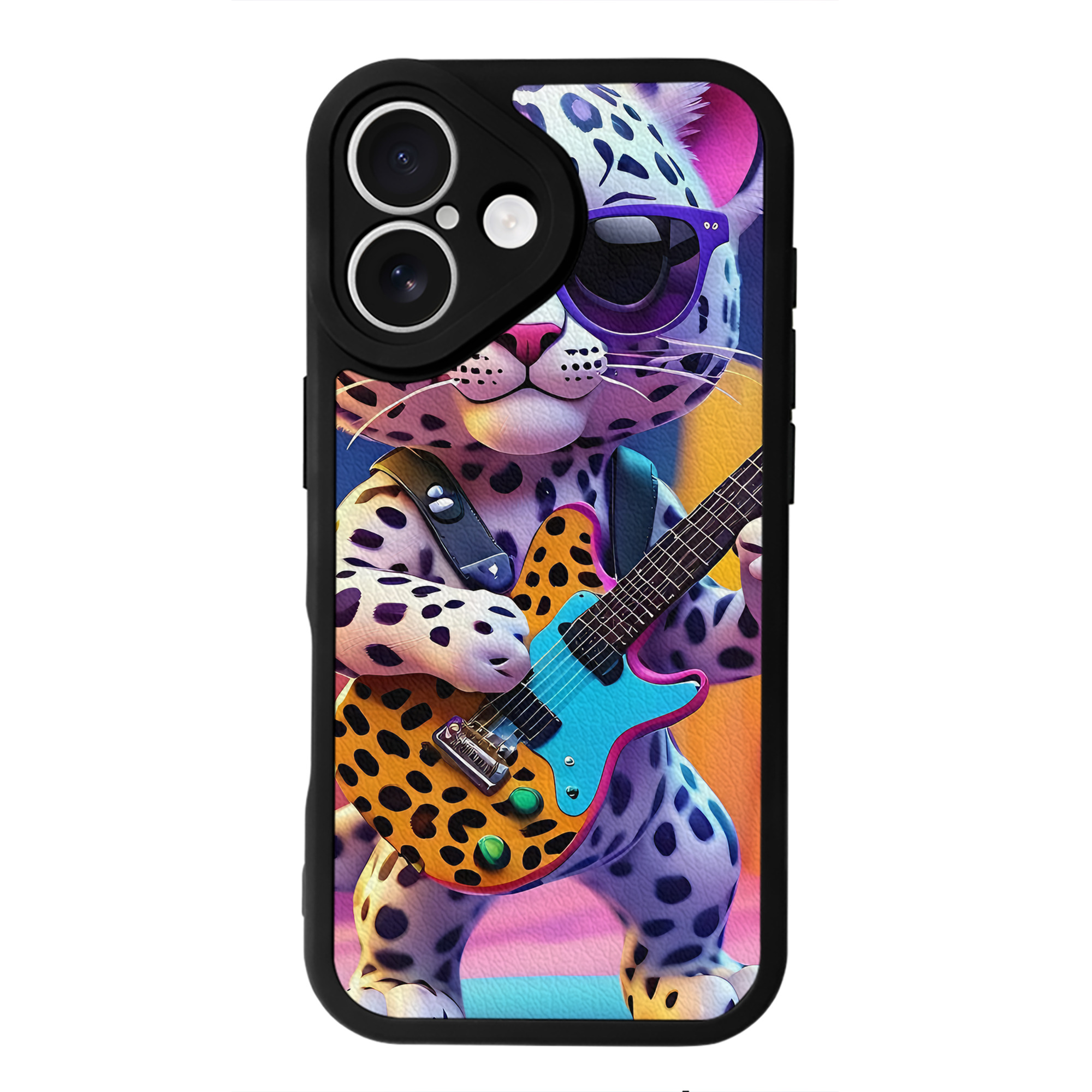 （画像用） ミッキーマウス Mickey Mouse 【iPhone 16シリーズ対応】シリコンスマホケース（レザー調） 材質：シリコン